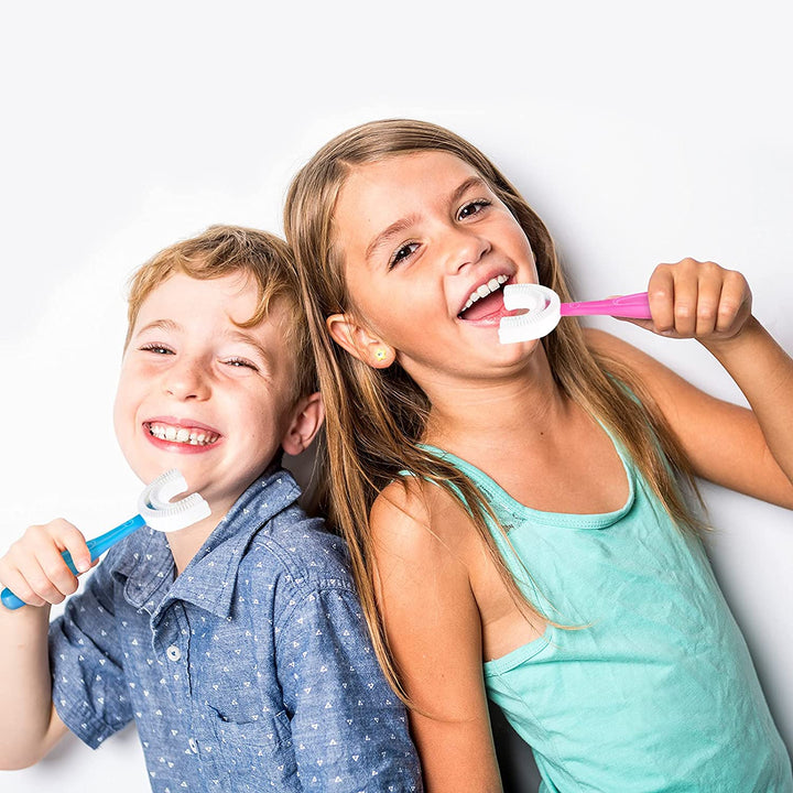 U-Shaped Kid's Tooth Brush (Set of 6)